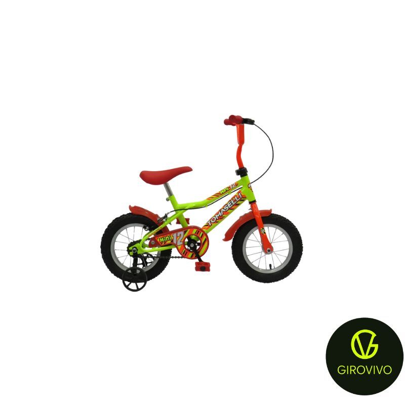 MINI BICI TOMASELLI RODADO 12 VARON/DAMA - RUEDAS CON RAYOS - Imagen 2