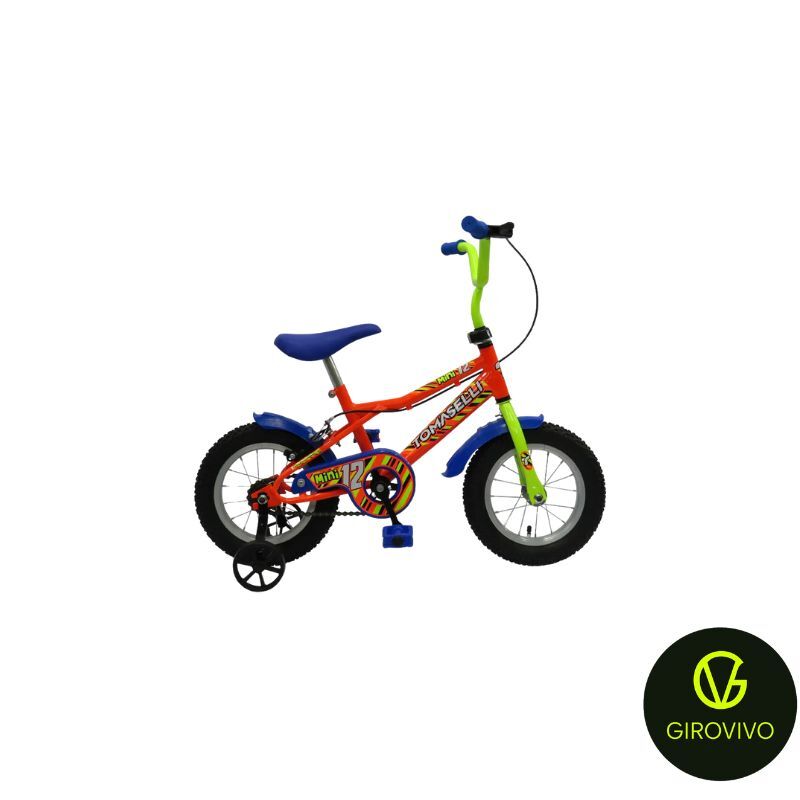 MINI BICI TOMASELLI RODADO 12 VARON/DAMA - RUEDAS CON RAYOS